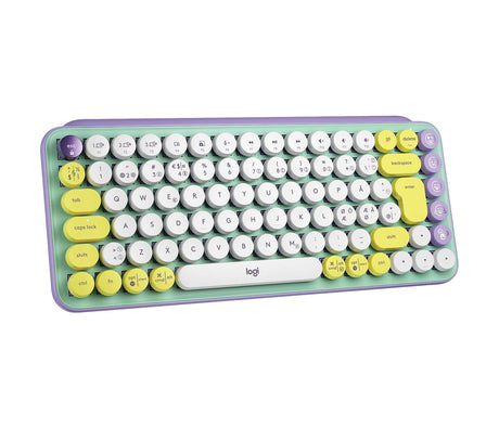 Logitech - POP Keys Wireless Keyboard, Daydream Mint (Nordic)