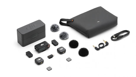 DJI - Mic 3 Wireless Microphone System (2 TX + 1 RX + Charging Case) DJI