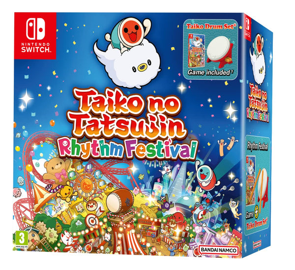 Taiko no Tatsujin: Rhythm Festival (Samlarutgåva) – Nintendo Switch