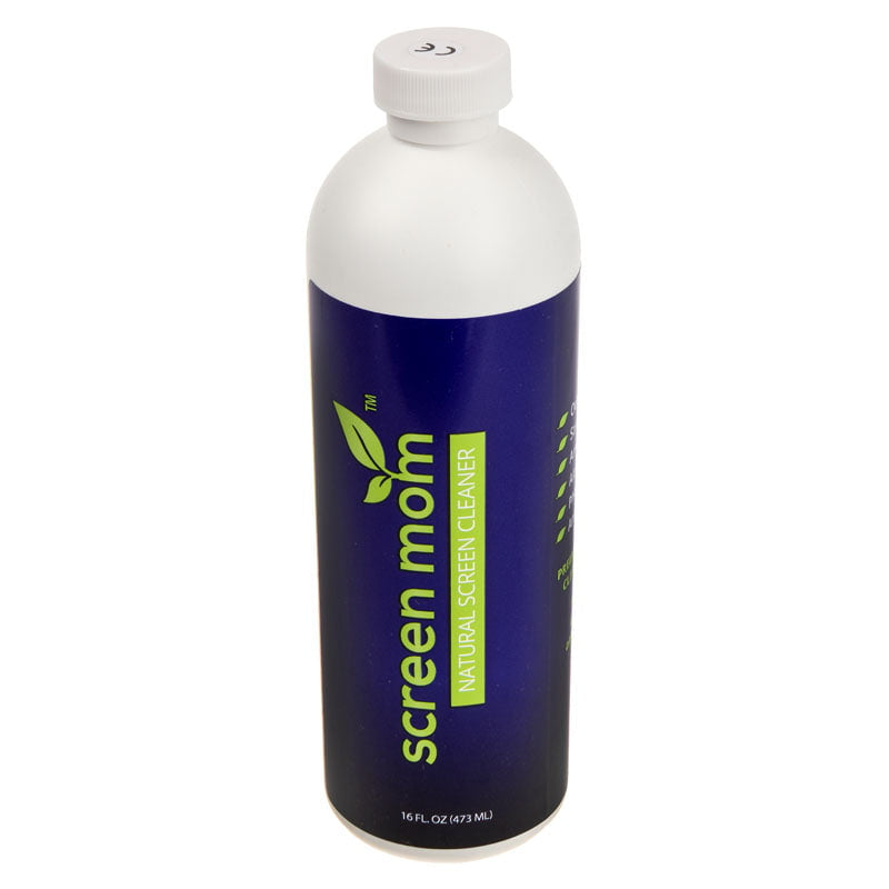 IT Dusters ScreenMom Skärmrengöring - 475ml, Baserad På Naturlig Växtingrediens, 40 Cm Lila Mikrofiberduk Ingår