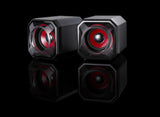 SUREFIRE - Gator Eye Gaminghögtalare, Röd