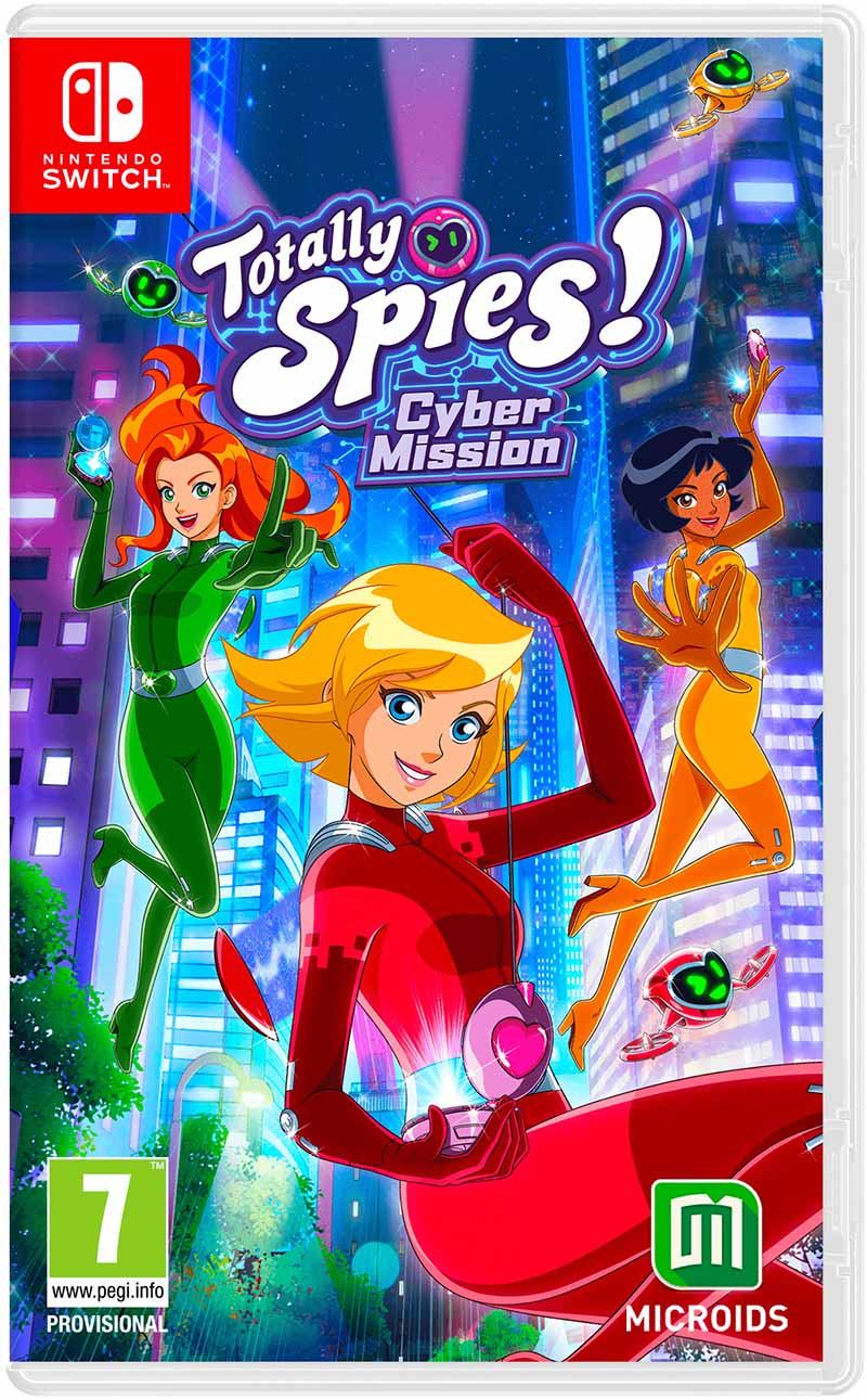 Totally Spies! - Cyber Mission – Nintendo Switch – spilomslag