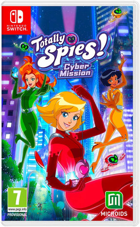 Totally Spies! - Cyber Mission – Nintendo Switch – spilomslag