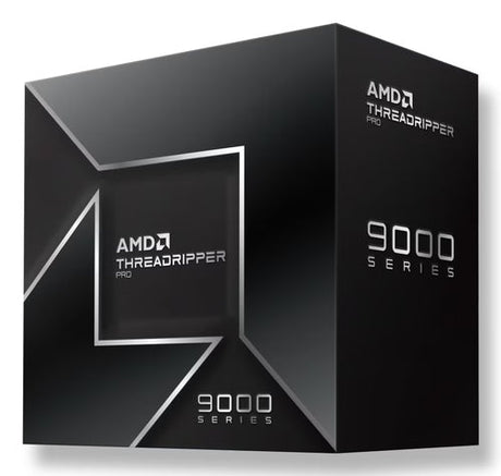 AMD Ryzen Threadripper PRO 9975WX – 32 kerner – Boxed uden køler – æskens forside set skråt