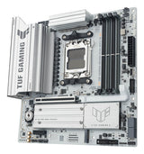 ASUS TUF GAMING B850M-PLUS WIFI7 W – skråt ovenfra