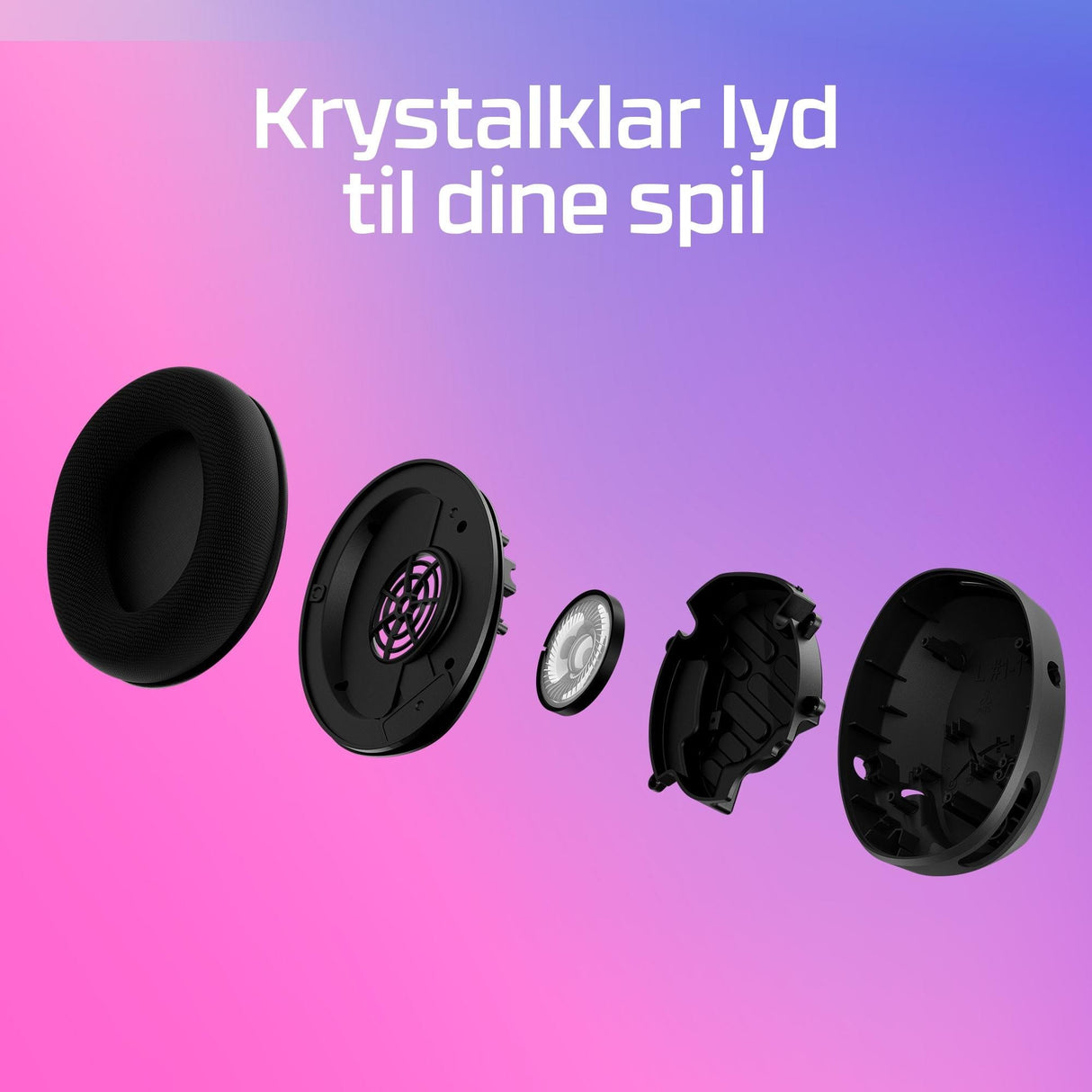 HyperX Cloud Stinger 2 Core PC Gaming Headset - Svart