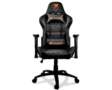 Cougar Armor Svart - Gamer Chair - PU Läder - Upp Till 120 KG