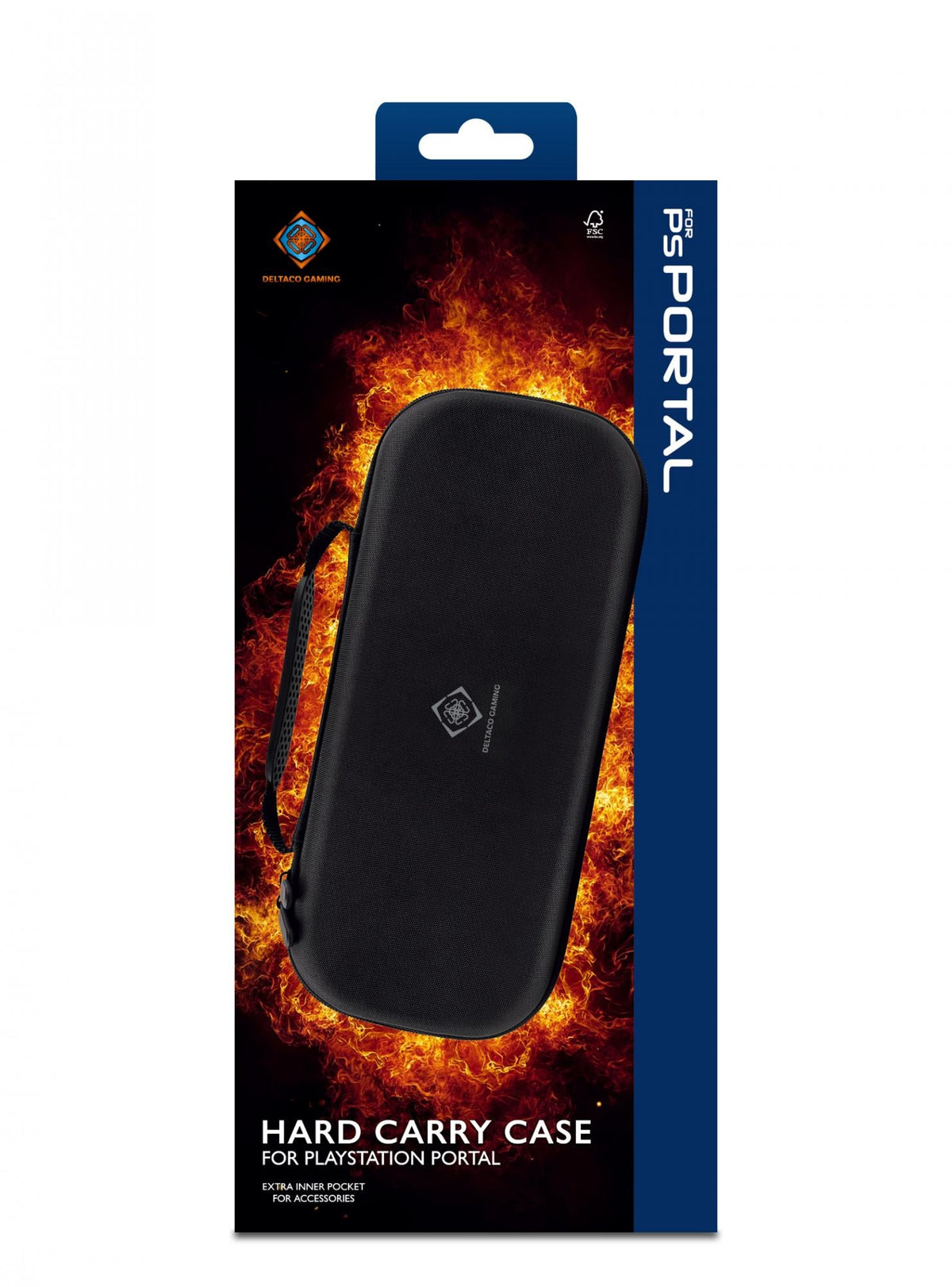 Playstation Portal Hard Carry Case,  Black deltaco_gaming