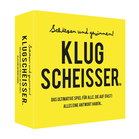 Klugscheisser - Schätzen und Gewinnen! – Tysk spilæske