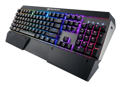 COUGAR Gaming Tastatur Attack X3 RGB Mech. Cherry MX silber