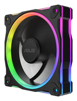 ASUS Prime MR120 ARGB Reverse Fan – kabinetblæser – Sort – Reverse
