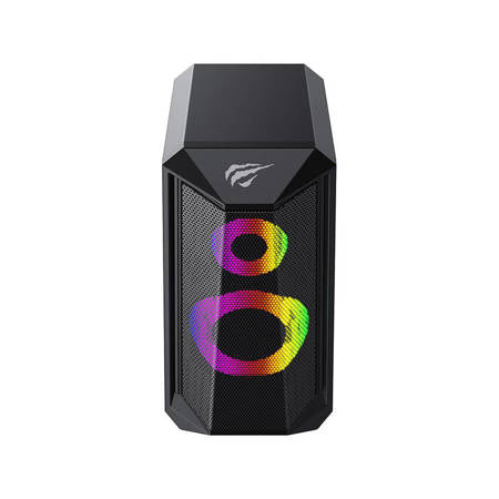 Datorhögtalare HAVIT SK202 2.0 RGB (svart)