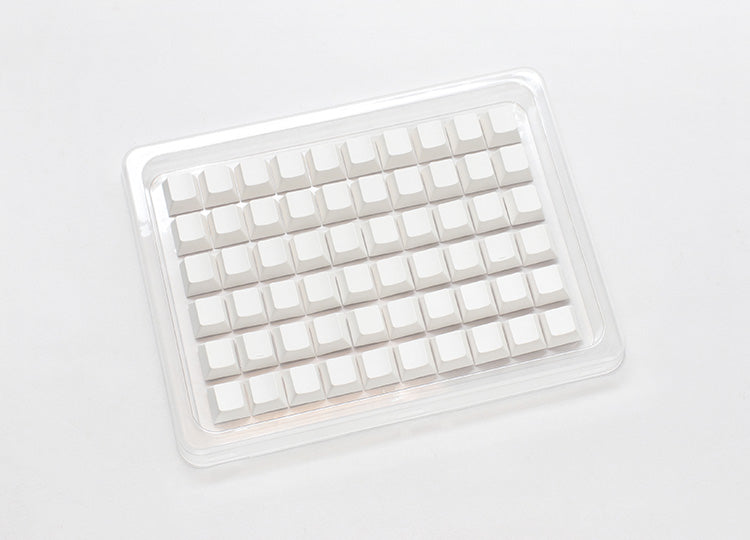 Ducky Blank - 132 Keycap Set - MDA Profile - PBT - Vit