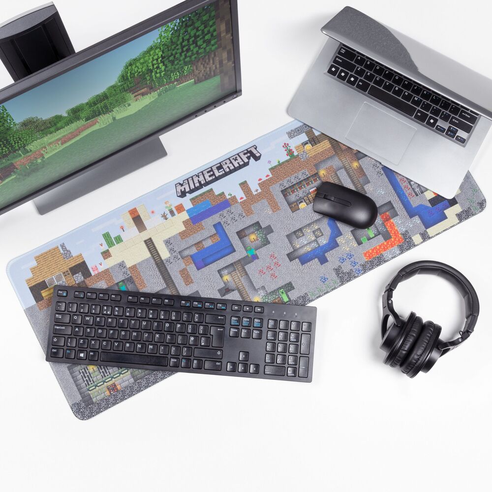 Minecraft World Mousepad - 30 X 80 Cm
