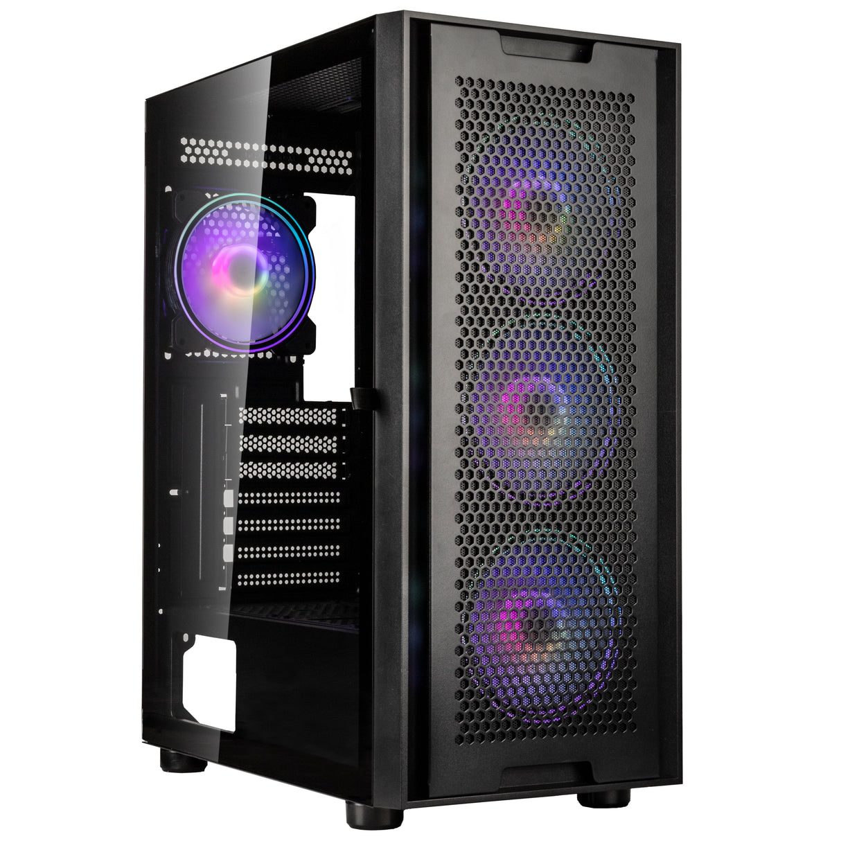 Kolink Observatory Duo ARGB Midi Tower Fodral - Svart fönster