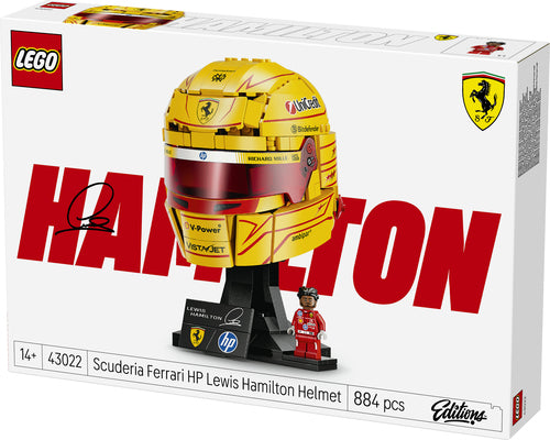 LEGO 43022 Editions Scuderia Ferrari HP Lewis Hamilton Helmet Lego