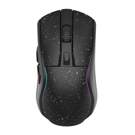 Trådlös Spelmus + Laddningsdocka Dareu A950 RGB 400-12000 DPI (svart)