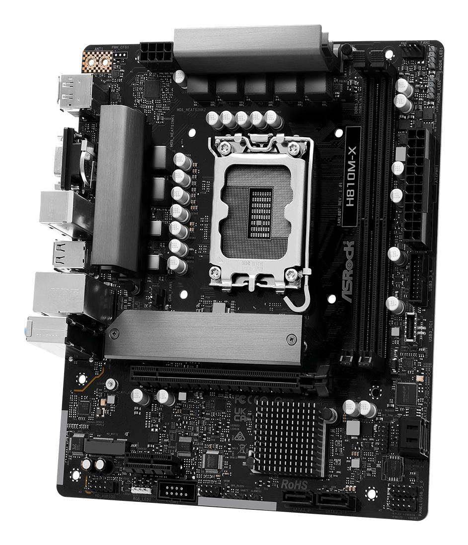ASRock H810M-X Micro-ATX LGA1851 ASRock