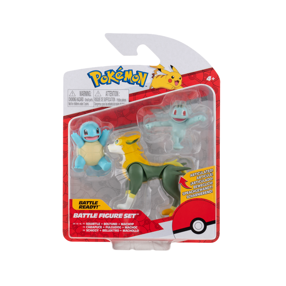 Pokémon - Battle Figure - 3 PK - Assorted (95155_10)