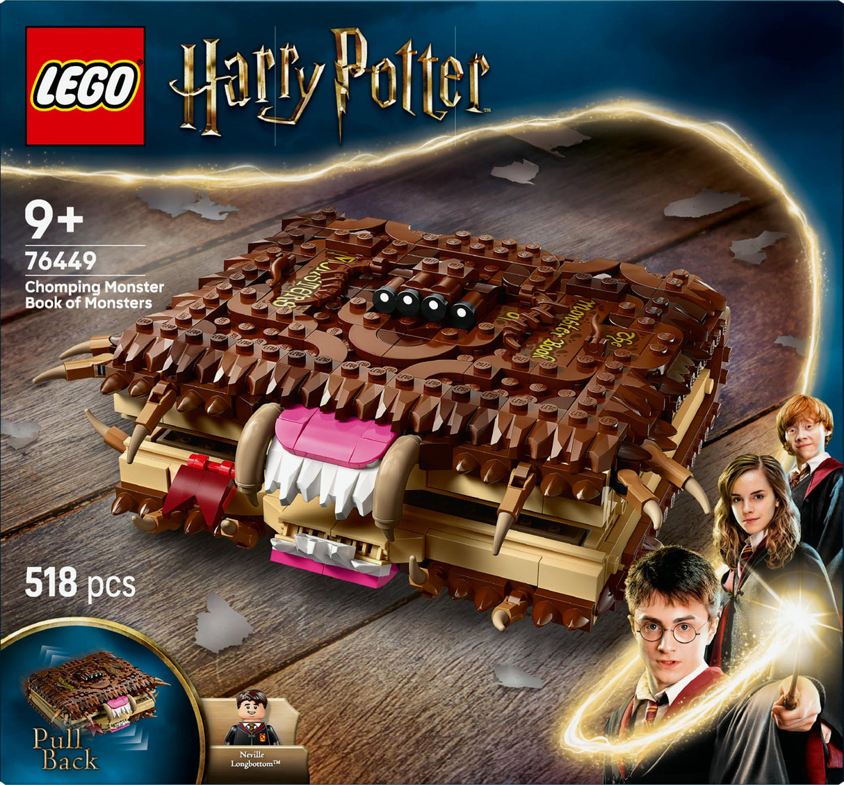 LEGO 76449 Harry Potter Biting Monster Book of Monsters LEGO