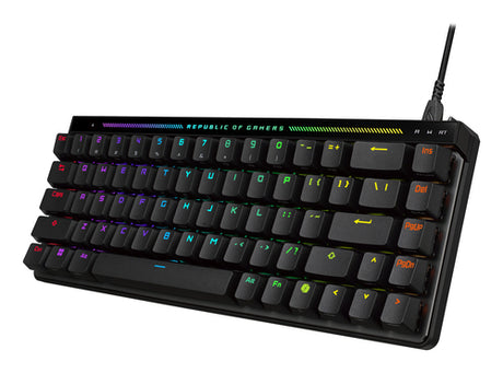 ASUS ROG Falchion Ace HFX – tastatur med tysk DE-layout – Sort