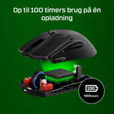 HyperX Pulsefire Haste 2 Mini Optisk Trådlös Kabel Svart