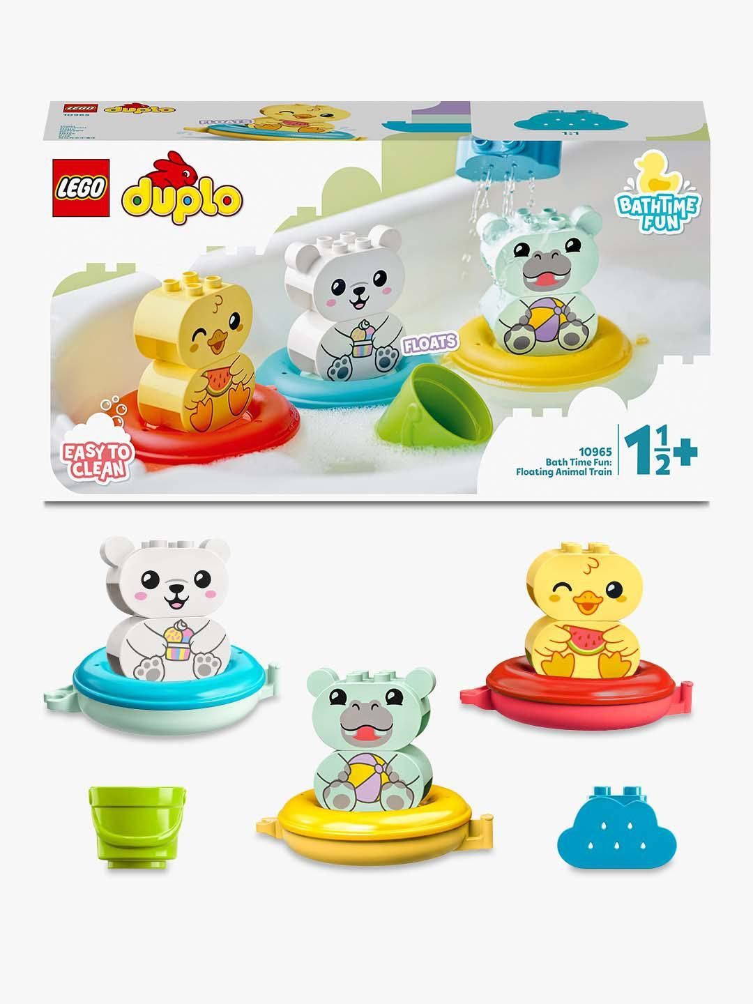 LEGO DUPLO Bath Time Fun: Flytande Djurtåg 10965