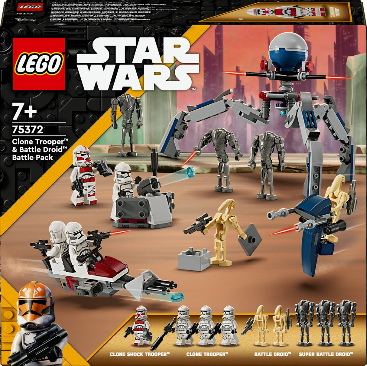 LEGO Star Wars - Clone Trooper™ &amp; Battle Droid™ Battle Pa (75372)