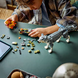 LEGO Creator 3-i-1 31393 – Skovens dyr: Grå ulv – barn bygger ulvens naturtilbehør med løse klodser