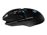 Logitech Wireless Gaming Mouse G903 LIGHTSPEED HERO 16K Sensor Optisk Trådlös Kabel Svart