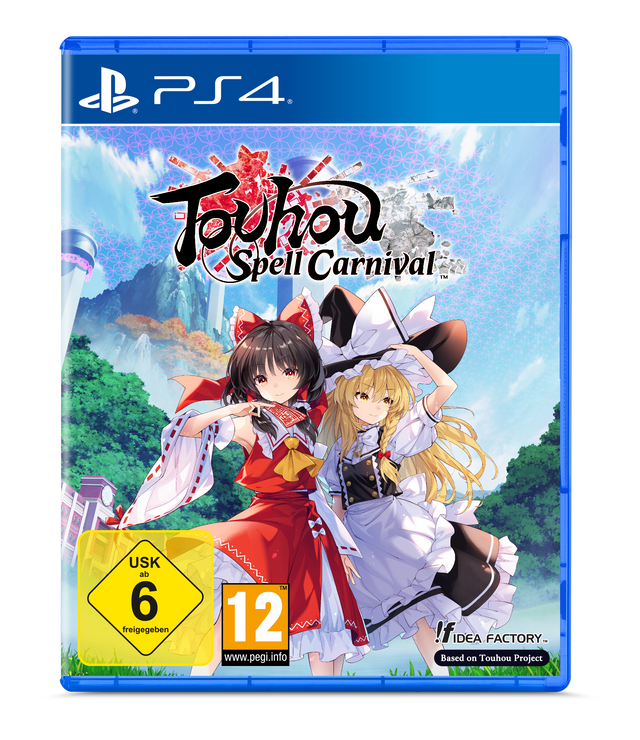 Touhou Spell Carnival – PlayStation 4 – spilomslag