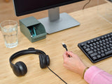 TRUST AYDA USB PC HEADSET - SVART
