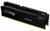 Kingston FURY Beast DDR5 SDRAM 64GB kit 6000MHz CL30  On-die ECC DIMM 288-PIN