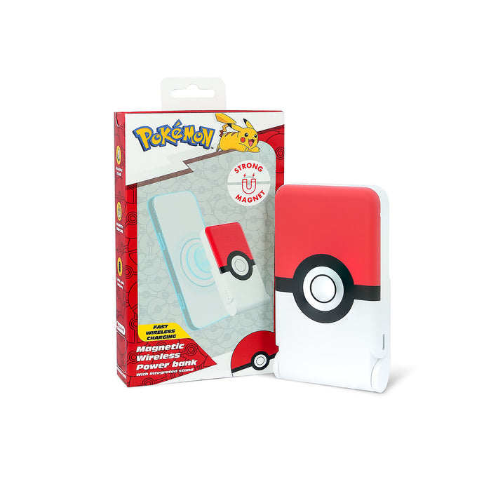 OTL - Pokemon Pokeball Trådlös Magnetisk Kraftbank