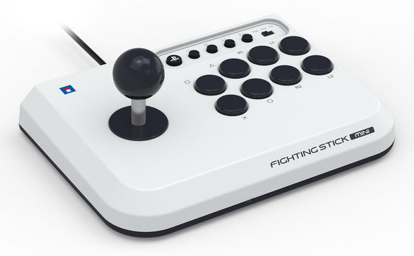 HORI Fighting Stick Mini – PS5, PS4 og PC – hvid