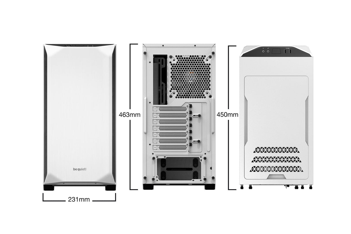 be quiet! Pure Base 500 Tower ATX Vit