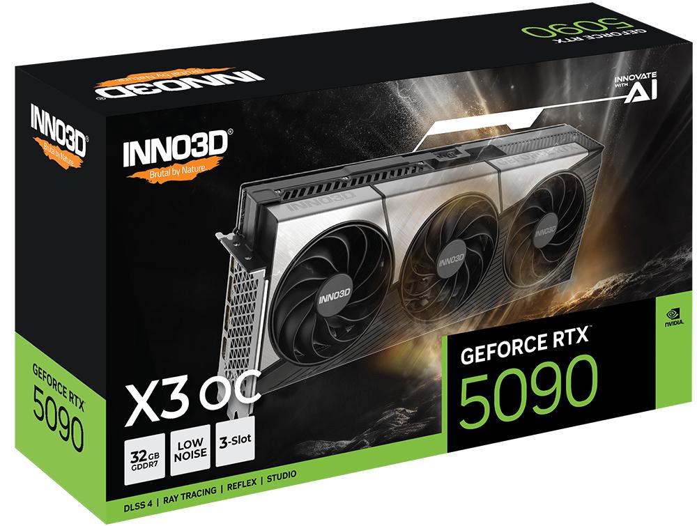 Inno3D GeForce RTX 5090 X3 OC 32GB InnoVISION Multimedia Technologies