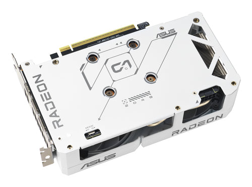 ASUS Radeon RX 9060 XT DUAL WHITE Edition 16GB – Hvid