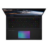 MSI Titan 18 HX A2WJ-1410FRY – tastatur og touchpad set ovenfra
