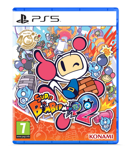 Super Bomberman R 2 – PlayStation 5 – spilomslag