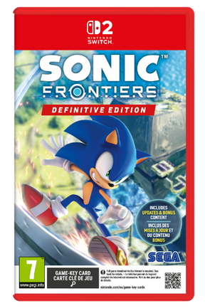 Sonic Frontiers Definitive Edition – emballage