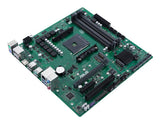 ASUS PRO B550M-C/CSM – micro ATX AM4 bundkort – skråt ovenfra