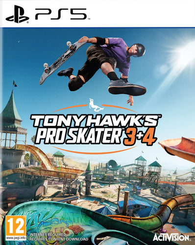 Tony Hawk's Pro Skater 3 + 4 – PlayStation 5 – spilomslag