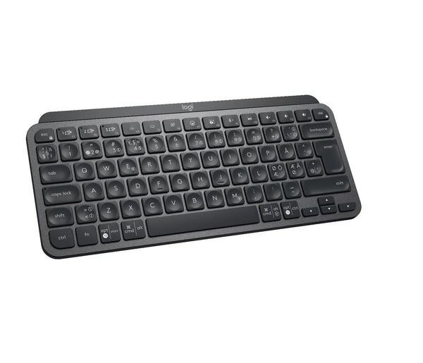 Logitech - MX Keys Mini Minimalistiskt Trådlöst Belyst Tangentbord - Nordisk Layout