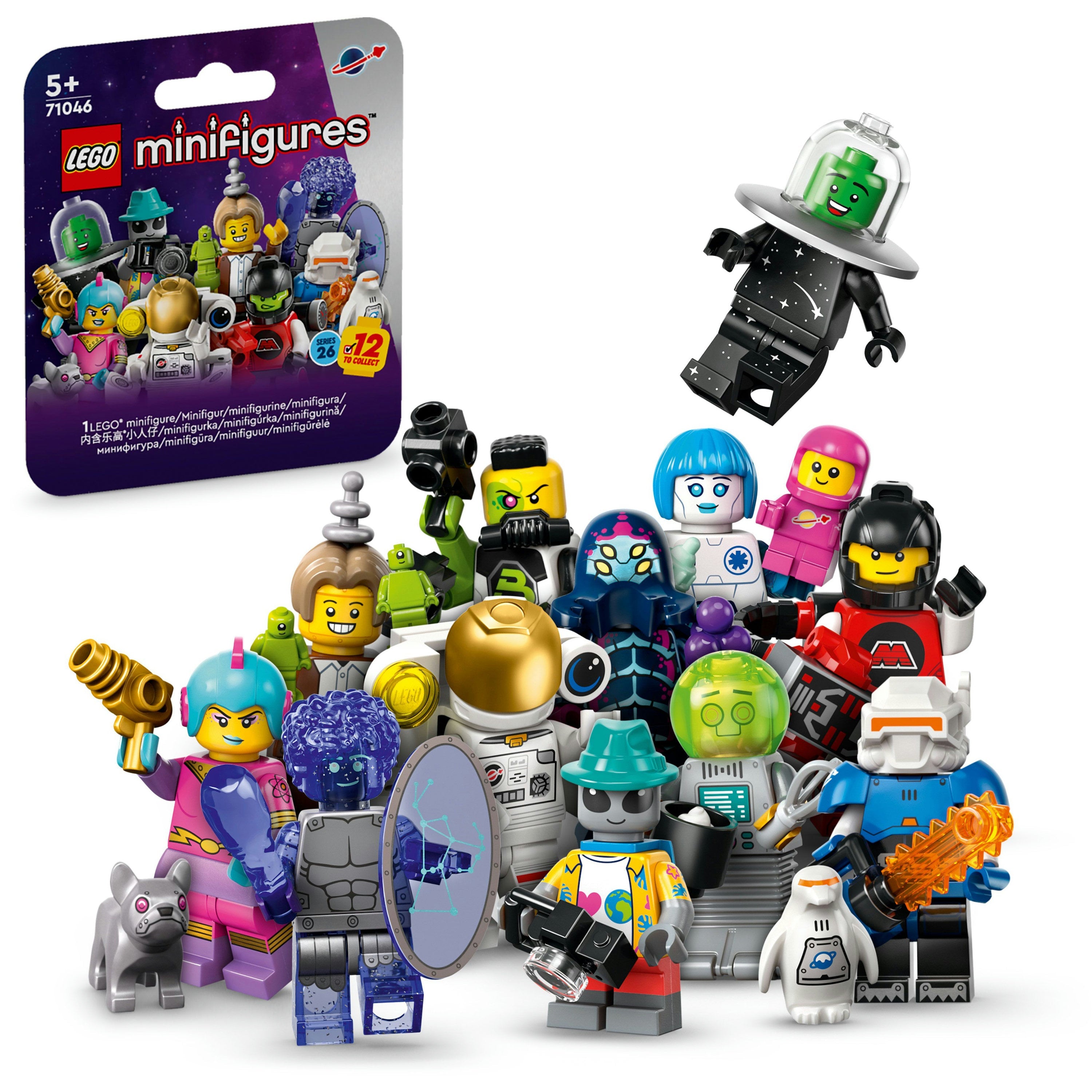 LEGO 71046 Minifigures Space Series 26, Byggleksak (sorterat Föremål, En Figur)