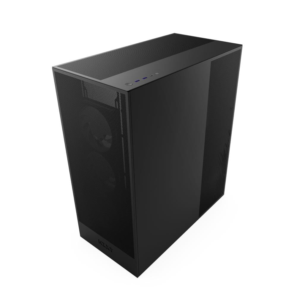 NZXT H Series H7 Flow RGB Tower ATX - Svart