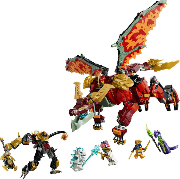 LEGO Ninjago Wyldfyres transformerende drage-mech