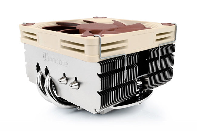 Noctua NH-L9X65 Processorkylare 1-pack Brun Silver 92 Mm