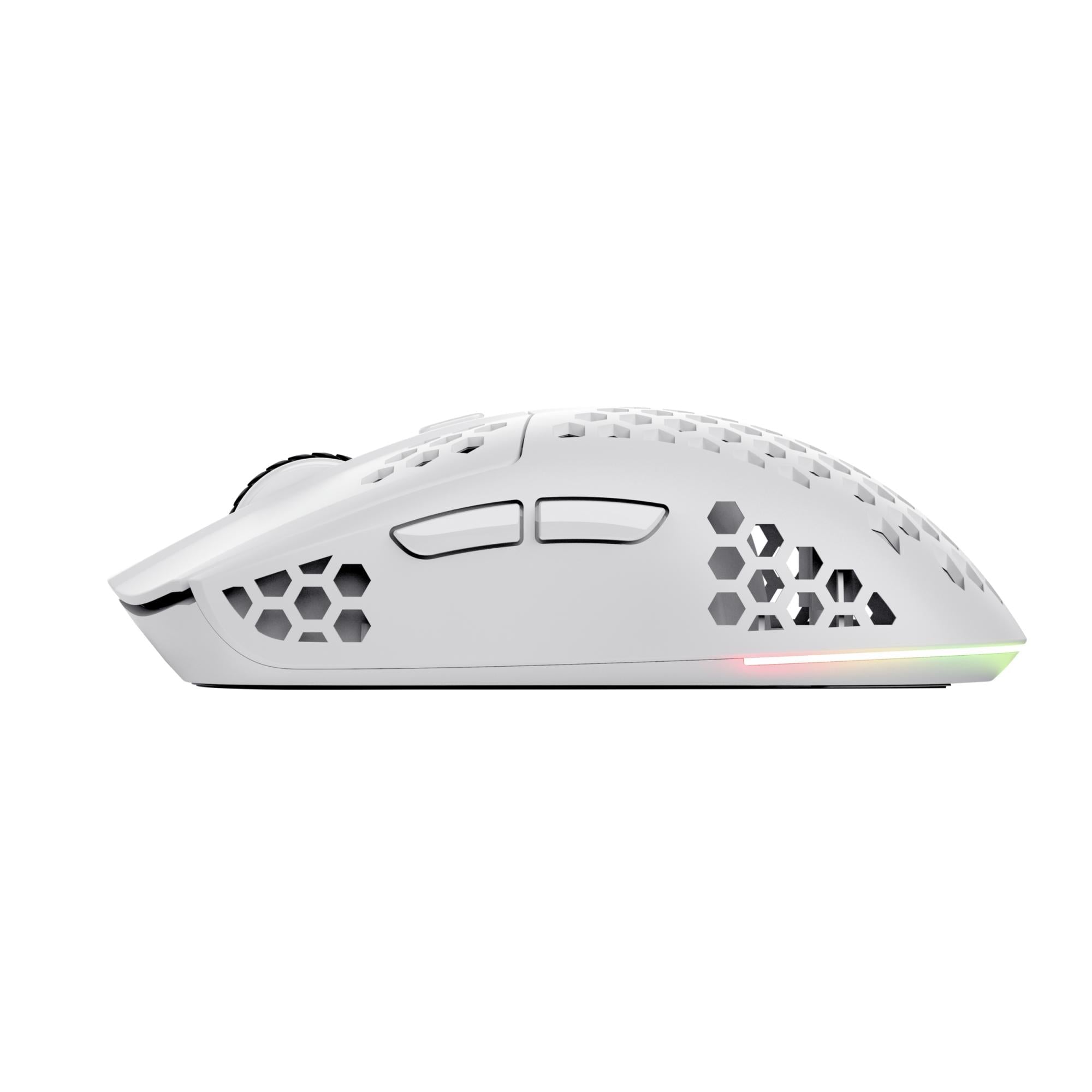 TRUST GXT929W HELOX TRÅDLÖS LÄTTVIKTSMUS - VIT
