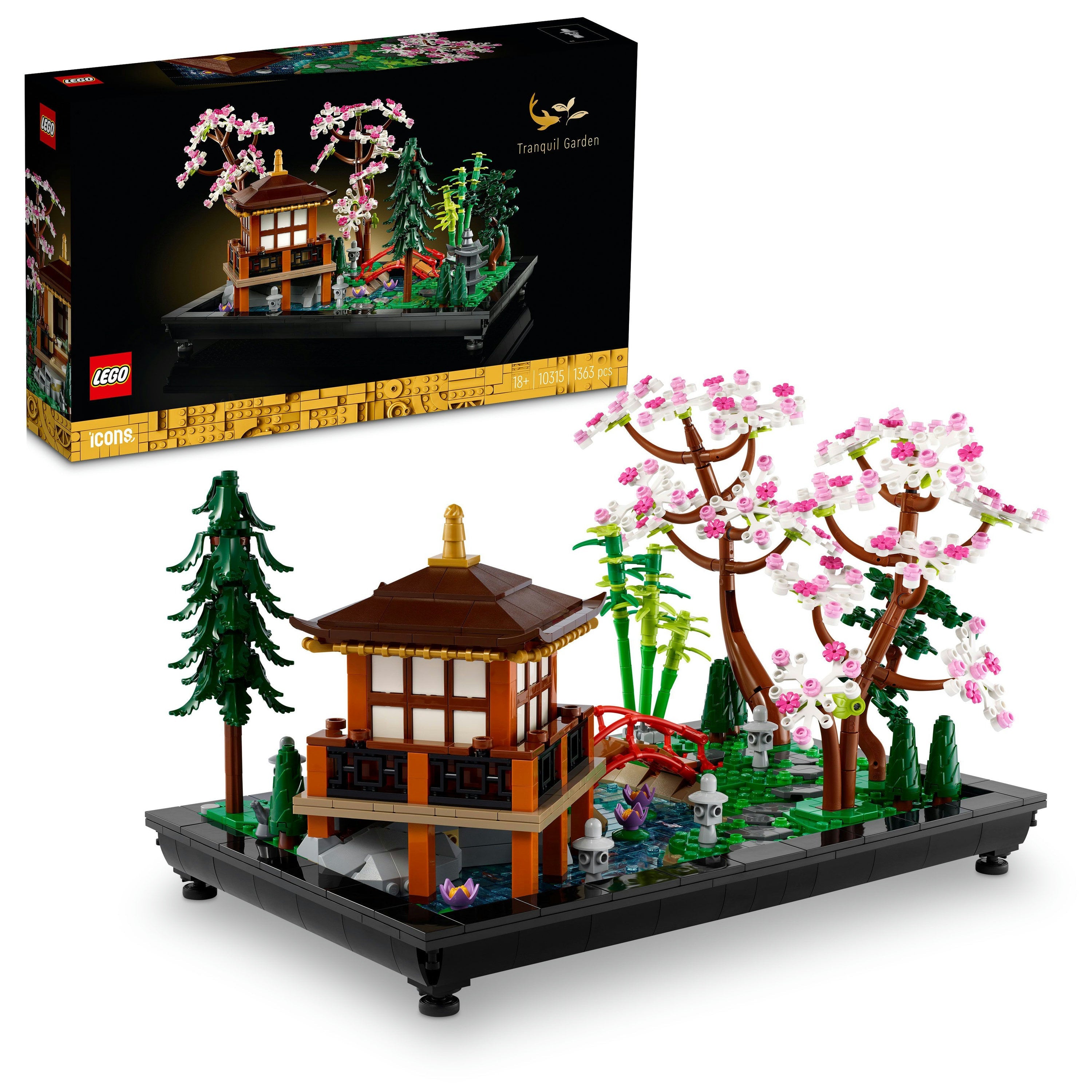 LEGO 10315 Ikoner Trädgård Av Lugn Byggande Leksak